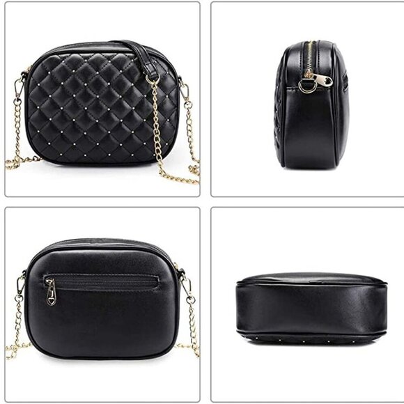 Hanbella Cross body Clutch Purses for Women & Teens - Cute Small Quilted Leather - Picture 2 of 7